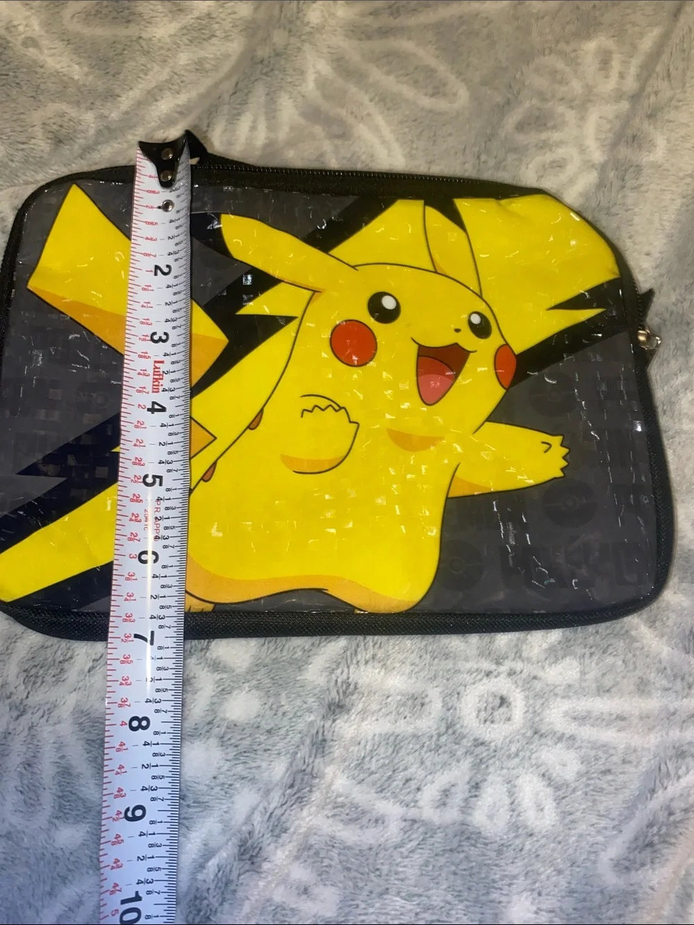 Pokemon Pikachu Black and Yellow Gaming Carry Case